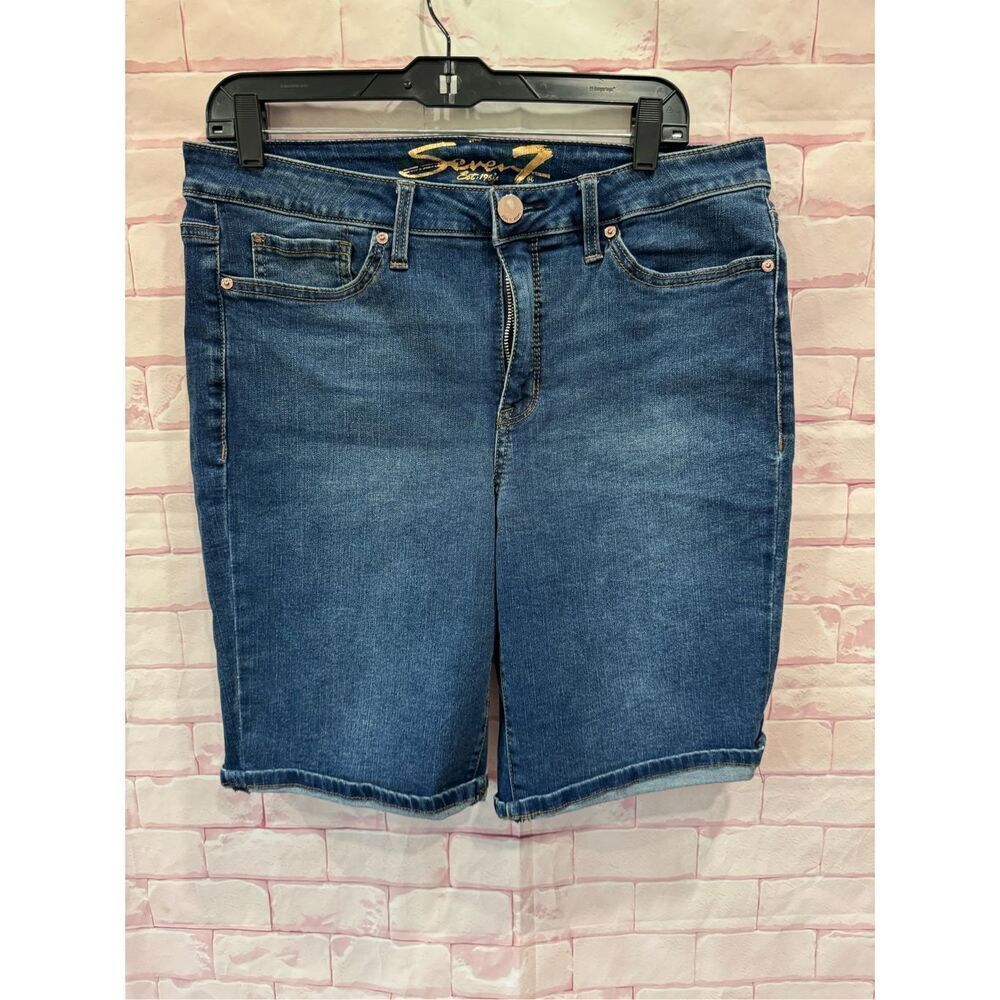 Seven7 sunset Bermuda women’s shorts size‎ 14